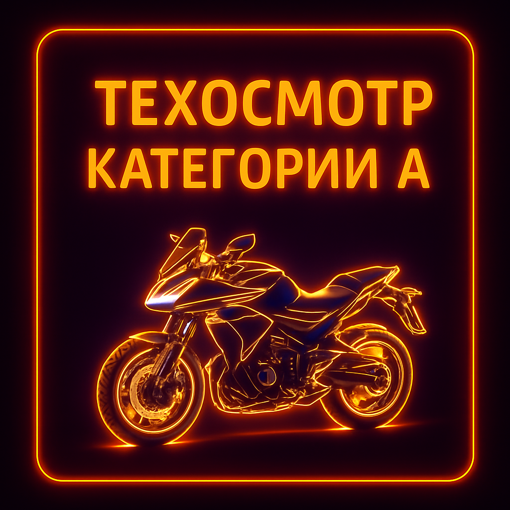 Техосмотр мотоциклов категории A